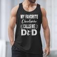 Cheer Dad My Favorite Cheerleader Calls Me Dad Men Tank Top