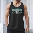 Cheer Dad My Favorite Cheerleader Calls Me Dad Teal Blue Men Tank Top
