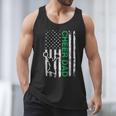 Cheer Dad Flag Green Cheerleading Men Tank Top