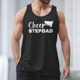 Cheer Stepdad Cheerleading Step Dad Cheerleader Stepfather Men Tank Top