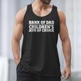 Children ATM Machine Dad Credit Card Bank Of Dad Men Tank Top Children ATM Machine Dad Credit Card Bank Of Dad Men Tank Top