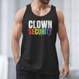 Clown Security Halloween Dad Mom Costume Men Tank Top