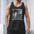 Cool Alpha Wolf Meme Don't Worry Kitten Daddy's Here Men Tank Top
