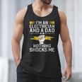 Cool Electrician For Men Dad Professional Electrician Men Tank Top