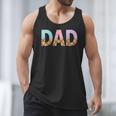 Dad Of 1st First Birthday Girl Ice Cream Men Tank Top