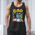 Dad Of The Big One Fishing Birthday Boy Family Party Men Tank Top