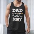 Dad Of The Birthday Boy Baseball Bday Family Men Tank Top