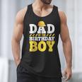 Dad Of The Birthday Boy Construction Birthday Party Hat Men Men Tank Top