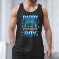 Dad Of The Birthday Boy Cool Gamer Video Game Birthday Men Tank Top