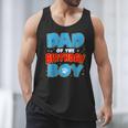 Dad Of The Birthday Boy Dog Lover Birthday Family Men Tank Top