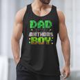 Dad Of The Birthday Boy Family Gaming Pixel Birthday Party Men Tank Top