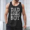 Dad Of The Birthday Boy Father Papa Family Matching Men Tank Top