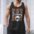 Dad Of The Birthday Boy Football Party Family Matching Men Tank Top