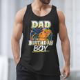 Dad Of Birthday Boy Kids Reptile Birthday Party Men Tank Top