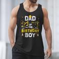 Dad Of The Birthday Boy Matching Construction Crew B-Day Men Tank Top