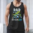 Dad Of The Birthday Boy Monster Truck Dinosaur PartyRex Men Tank Top