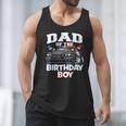 Dad Of The Birthday Boy Policeman Officer Party Men Tank Top
