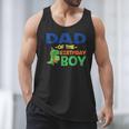 Dad Of The Birthday For Boy Saurus Rex Dinosaur Party Men Tank Top