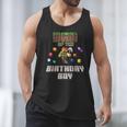 Dad Of The Birthday Boy Video Gamer Pixel Number Men Tank Top