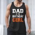 Dad Of The Birthday Girl Basketball Dad Family Matching Men Tank Top
