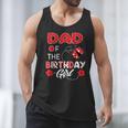 Dad Of The Birthday Girl Family Ladybug Birthday Men Tank Top