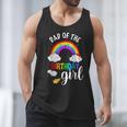 Dad Of The Birthday Girl Rainbow B-Day Matching Family Men Tank Top