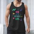 Dad Of The Birthday Girl Under Sea Theme Matching Family Men Tank Top