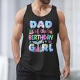 Dad Of The Birthday Mermaid Girl Family Matching Party Men Tank Top