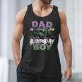 Dad Of The Birthday Monster Truck Family Matching Party Men Tank Top