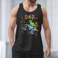 Dad Building Blocks Monster Truck Dinosaur Birthday Men Tank Top