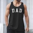 Dad Classic Bold Font Father's Day Dad Men Tank Top