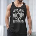 Dad Father Bigfoot Just A Dad Who Always Came Back Men Tank Top