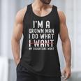Dad Father I'm A Grown Man I Do What My Daughters Want Men Tank Top