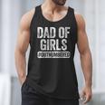 Dad Of Girls Outnumbered Shirt Men Daddy Fathers Day Men Tank Top