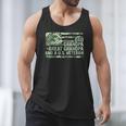 Dad Grandpa Great Grandpa Veteran Fathers Day Great Grandpa Men Tank Top