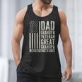 Dad Grandpa Veteran Great Grandpa Men Tank Top