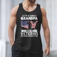 Dad Grandpa Veteran Nothing Scares Patriotic Veterans Day Men Tank Top