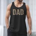 Dad Leopard Print Fathers Day Men Tank Top