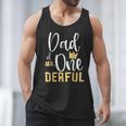 Dad Of Mr Onederful 1st Birthday First One-Derful Matching Men Tank Top
