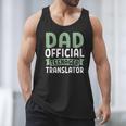 Dad Official Teenager Translator Dad Men Tank Top