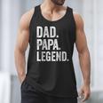 Dad Papa Legend Vintage Distressed Bold Papa Graphic Men Tank Top Dad Papa Legend Vintage Distressed Bold Papa Graphic Men Tank Top