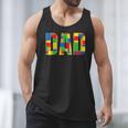 Dad Parent Brick Master Builder Building Blocks Set FamilyMen Tank Top