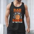 Dad Of Rookie 1st Basketball Bday Theme Matching Men Tank Top Dad Of Rookie 1st Basketball Bday Theme Matching Men Tank Top