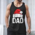 Dad Santa Christmas Family Matching Pajamas Papa Xmas Father Short Sleeve Men Tank Top
