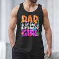 Dad Under Sea Birthday Party Girls Ocean Sea Animals Themed Men Tank Top