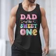 Dad Of The Sweet One 1st Birthday Donut Bday Party Men Tank Top