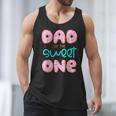 Dad Of Sweet One First Birthday Matching Family Donut Theme Men Tank Top