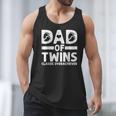 Dad Of Twins Classic Overachiever Cool Twin Dad Men Tank Top