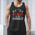 Dad Of The Two Fast Second Birthday Racing Car Family Men Tank Top Dad Of The Two Fast Second Birthday Racing Car Family Men Tank Top