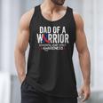 Dad Of a Warrior CHD Congenital Heart Defect Awareness CHD Men Tank Top